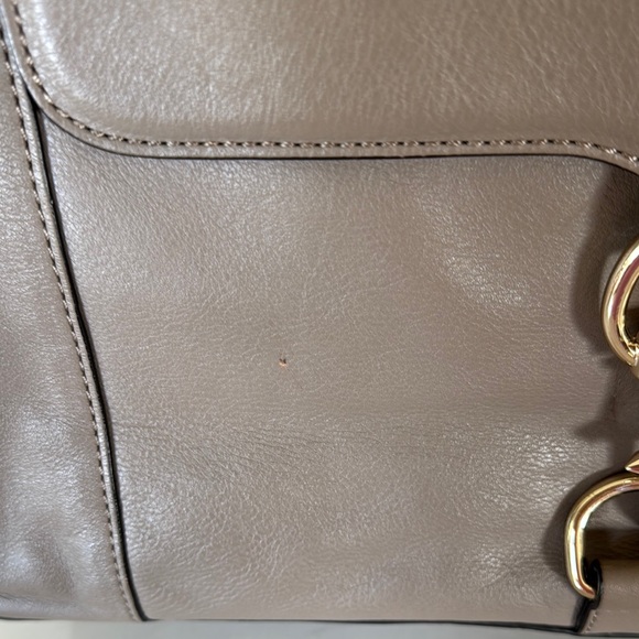 Rebecca Minkoff Taupe Structured Tote - Picture 2 of 13